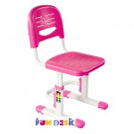 Детский растущий стул FUNDESK SST3 розовый, серый, голубой, зеленый (30-44см)