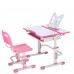 Комплект растущая парта и стул с чехлом RIFFORMA Comfort-07, разные цвета (80см; 54-76см)